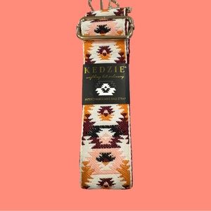 Kedzie Interchangeable Bag Strap with Aztec Pattern